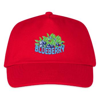 Blueberry - Kids’ Baseball Cap - red - Front