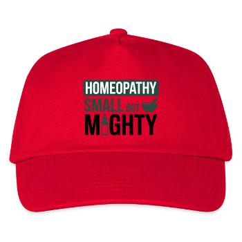 Homéopathie Petit mais puissant professionnel - Casquette de baseball Enfant - rouge - Devant