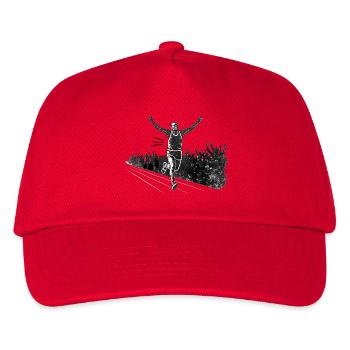winning man Marathon - Kinder Basecap - Rot - Vorne