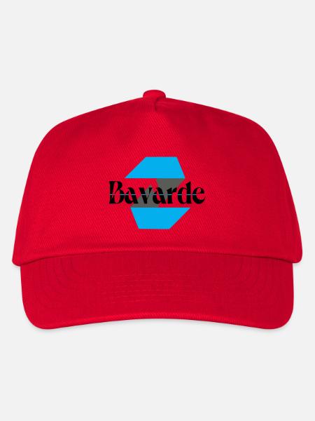 Logo bavarde - Casquette de baseball Enfant - rouge