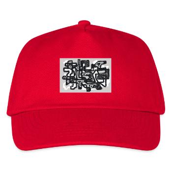 Kleine Kurven - Kinder Basecap - Rot - Vorne