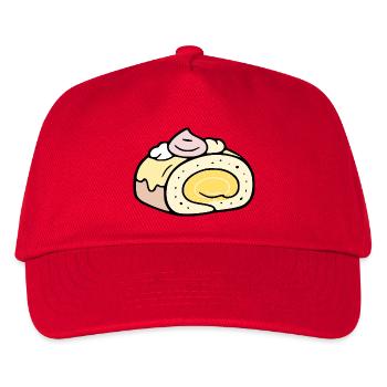Summer Roll Cake - Kids’ Baseball Cap - red - Front