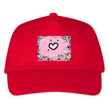 Verboten - Kinder Basecap - Rot - Vorne