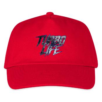 Turbo Life Camouflage Motif for Turbo Screwdrivers - Kids’ Baseball Cap - red - Front