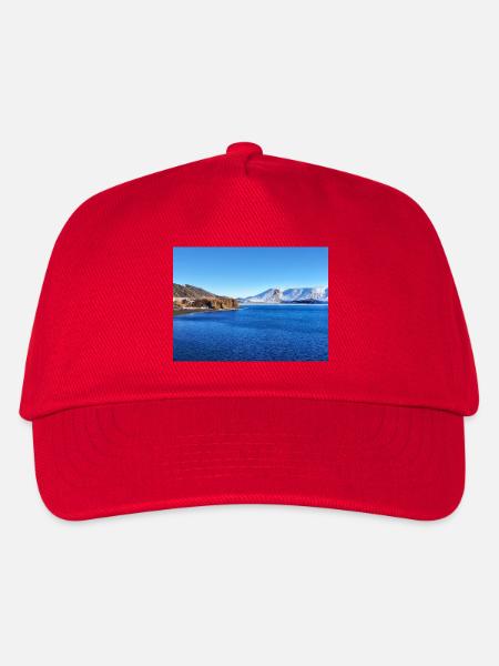 Arktische Traumberge - Kinder Basecap - Rot