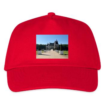 Château de Chenonceau - Casquette de baseball Enfant - rouge - Devant