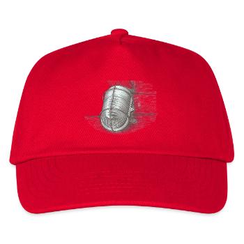 Croquis de lanterne vintage - Casquette de baseball Enfant - rouge - Devant