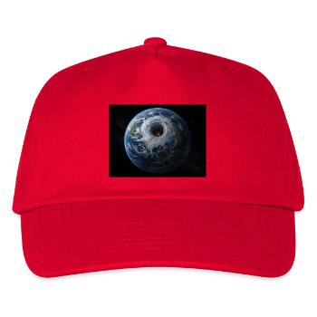 Erdwirbelportal - Kinder Basecap - Rot - Vorne