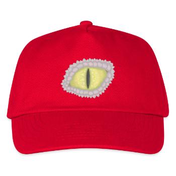 Drachenauge - Kinder Basecap - Rot - Vorne