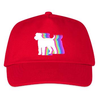 Wheaten Terrier - Kinder Basecap - Rot - Vorne