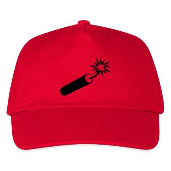 dynamit___f1 - Casquette de baseball Enfant - rouge - Devant