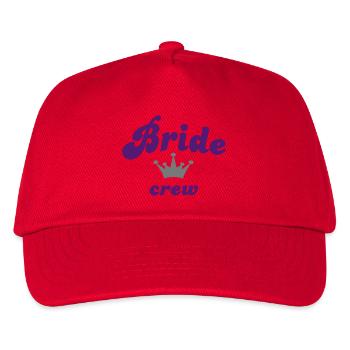 braut - Kinder Basecap - Rot - Vorne