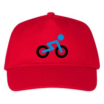 Bicycle - Kids’ Baseball Cap - red - Front