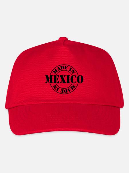 made in mexico m1k2 - Kinder Basecap - Rot