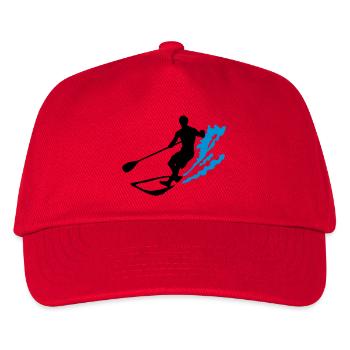 stand up paddling - Kinder Basecap - Rot - Vorne