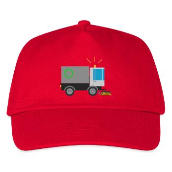 Balayeuse Balayeurs enfants Métiers Nettoyage - Casquette de baseball Enfant - rouge - Devant