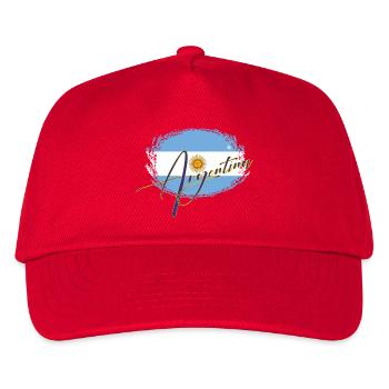 Argentina Signatrue - Kids’ Baseball Cap - red - Front