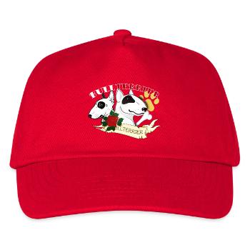 bull tatoo - Kids’ Baseball Cap - red - Front