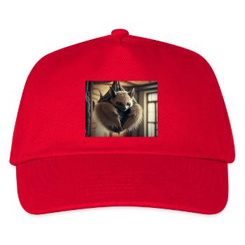 Animaux mignons qui se refroidissent – chauve-souris - Casquette de baseball Enfant - rouge - Devant