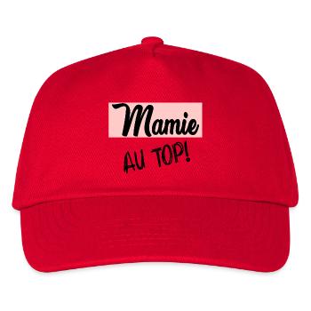 GRANNY - Kids’ Baseball Cap - red - Front