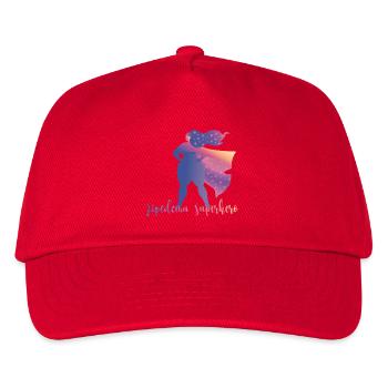 Lipedema Superhero - Kinder Basecap - Rot - Vorne