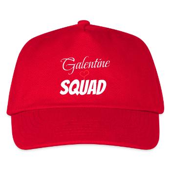 Galentine squad - Casquette de baseball Enfant - rouge - Devant