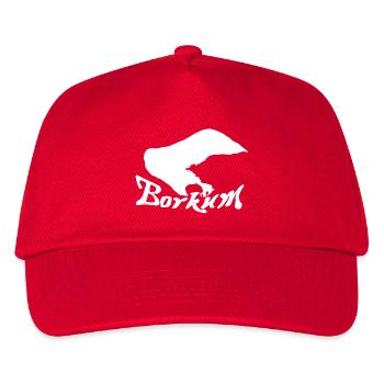 Bokum Tattoo - Kinder Basecap - Rot - Vorne