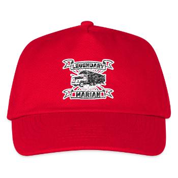 Vorname Marian - Kinder Basecap - Rot - Vorne
