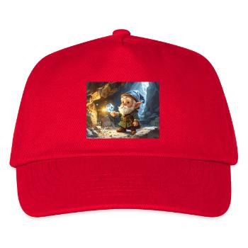 Crystal Gnome Cave Spark - Kids’ Baseball Cap - red - Front