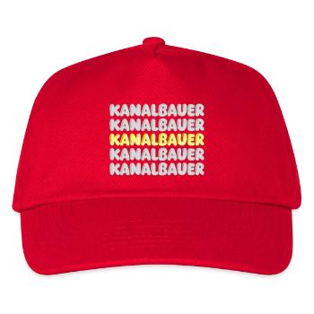 Cadeau pour le constructeur d’égouts - Casquette de baseball Enfant - rouge - Devant