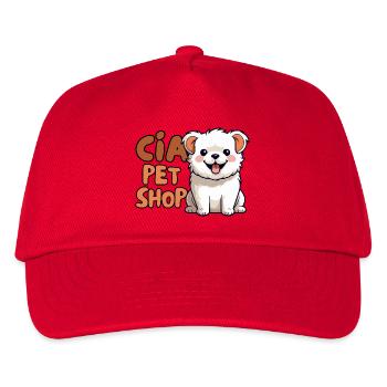 cute dog - Casquette de baseball Enfant - rouge - Devant