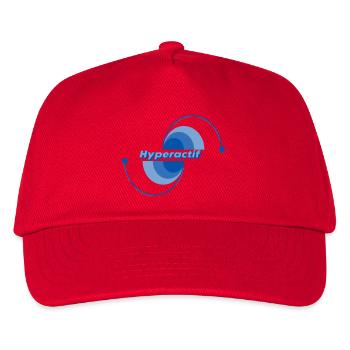 Hyperactif  - Casquette de baseball Enfant - rouge - Devant