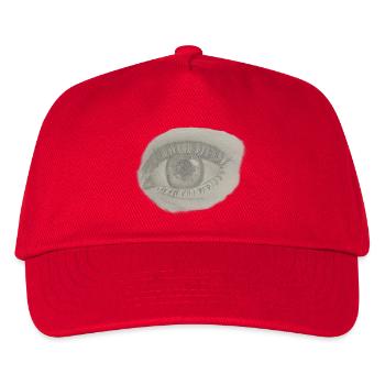 Realistic Eye Drawing - Pencil - Kids’ Baseball Cap - red - Front