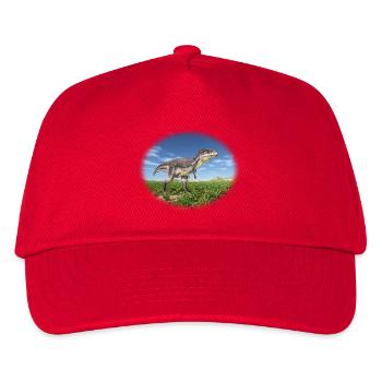 Tyrannotitan – dinosaures prédateurs de la préhistoire - Casquette de baseball Enfant - rouge - Devant