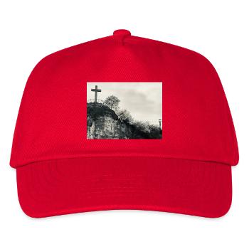 Stone Hill avec croix - Casquette de baseball Enfant - rouge - Devant