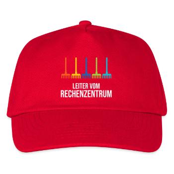 Leiter vom Rechenzentrum Gärtner Gärtnerin Garten - Kinder Basecap - Rot - Vorne