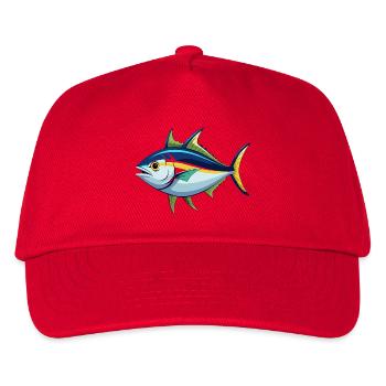 Tuna fish - Kids’ Baseball Cap - red - Front