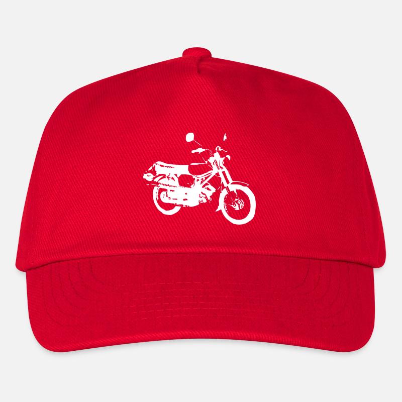 Simson S51 Enduro - Kinder Basecap - Rot