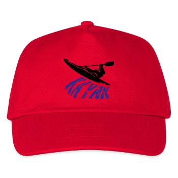 kayak - Kids’ Baseball Cap - red - Front