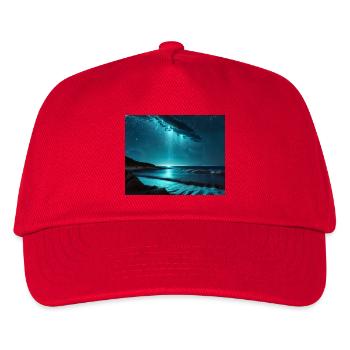 Water Night Blue Light Play Sea - Kids’ Baseball Cap - red - Front