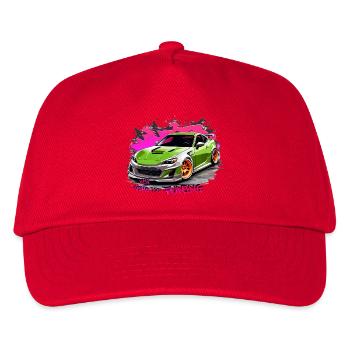 Mein Ding ist Tuning - Kinder Basecap - Rot - Vorne