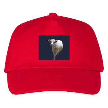 Milchkuh - Kinder Basecap - Rot - Vorne