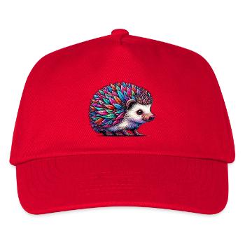 Hedgehog - Kids’ Baseball Cap - red - Front