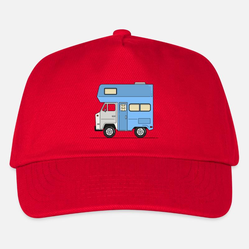 Wohnmobil - Kinder Basecap - Rot