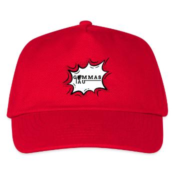 gemmas au - gehen wir es an - Kinder Basecap - Rot - Vorne