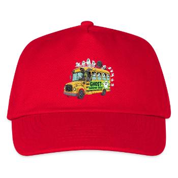 Design des Ghost Transport Squad Vans - Kinder Basecap - Rot - Vorne