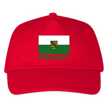 Conception de l’emblème du drapeau de la Saxe - Casquette de baseball Enfant - rouge - Devant