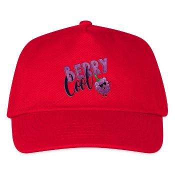 Berry Cool Blackberry - Kids’ Baseball Cap - red - Front