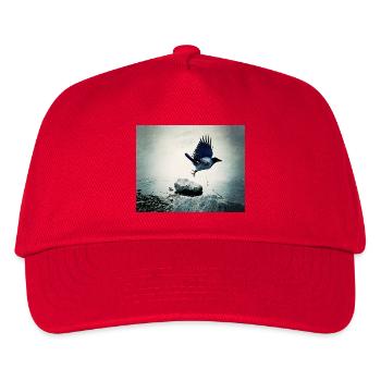 Crow's Flight - Kids’ Baseball Cap - red - Front
