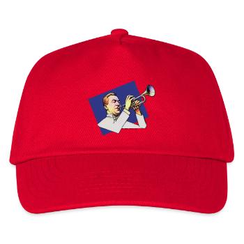 TRUMPETER #2 - sound & vision - Casquette de baseball Enfant - rouge - Devant